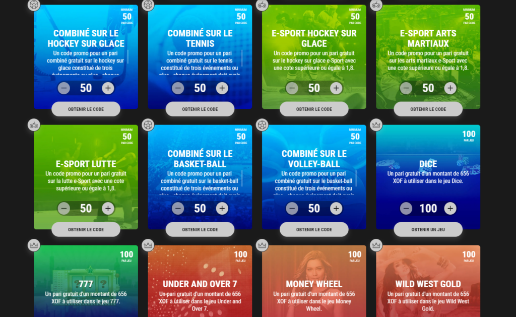 Code promotionnel Melbet: comment l'obtenir